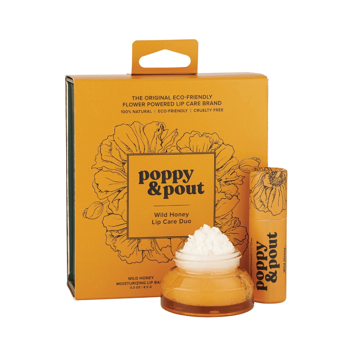POPPY & POUT - Lip Care Duo - Wild Honey