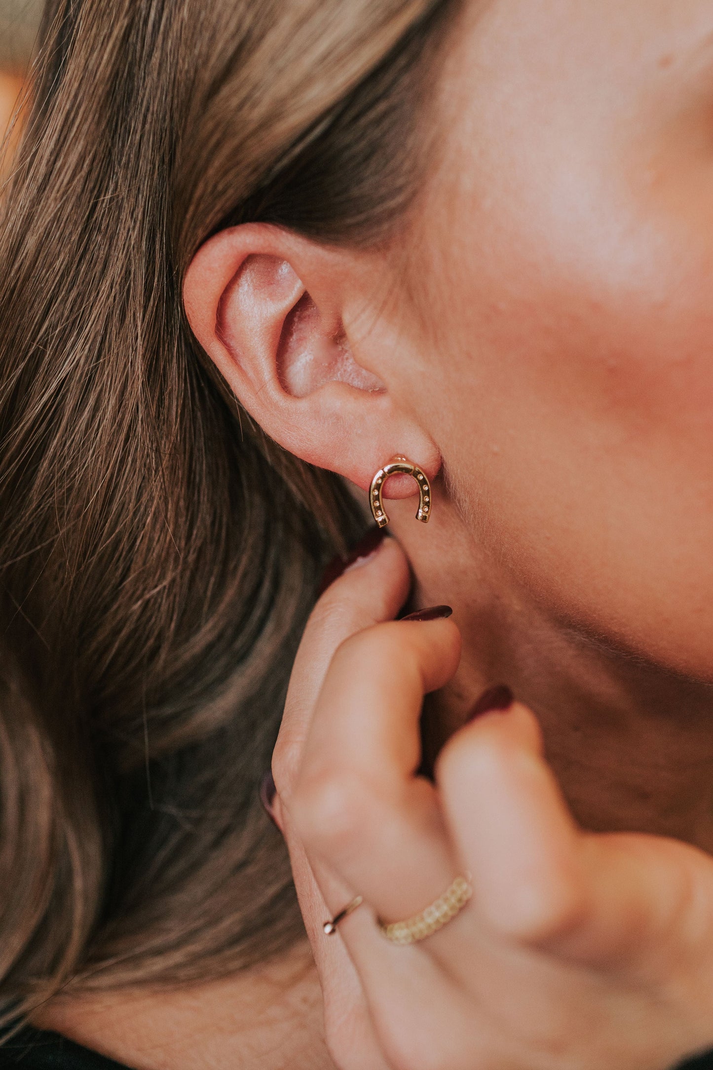 Lucky Horseshoe Earrings