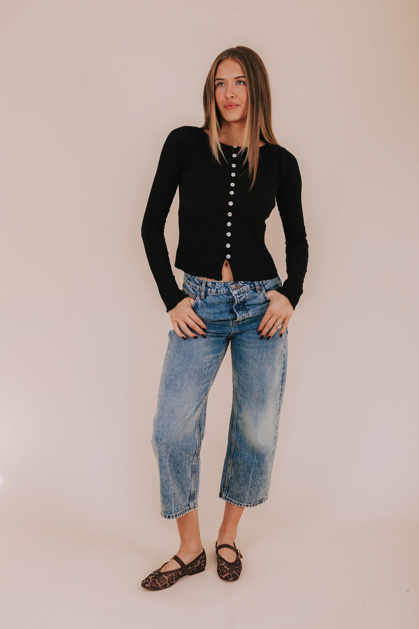 FREE PEOPLE - Tilly Long Sleeve Cardi