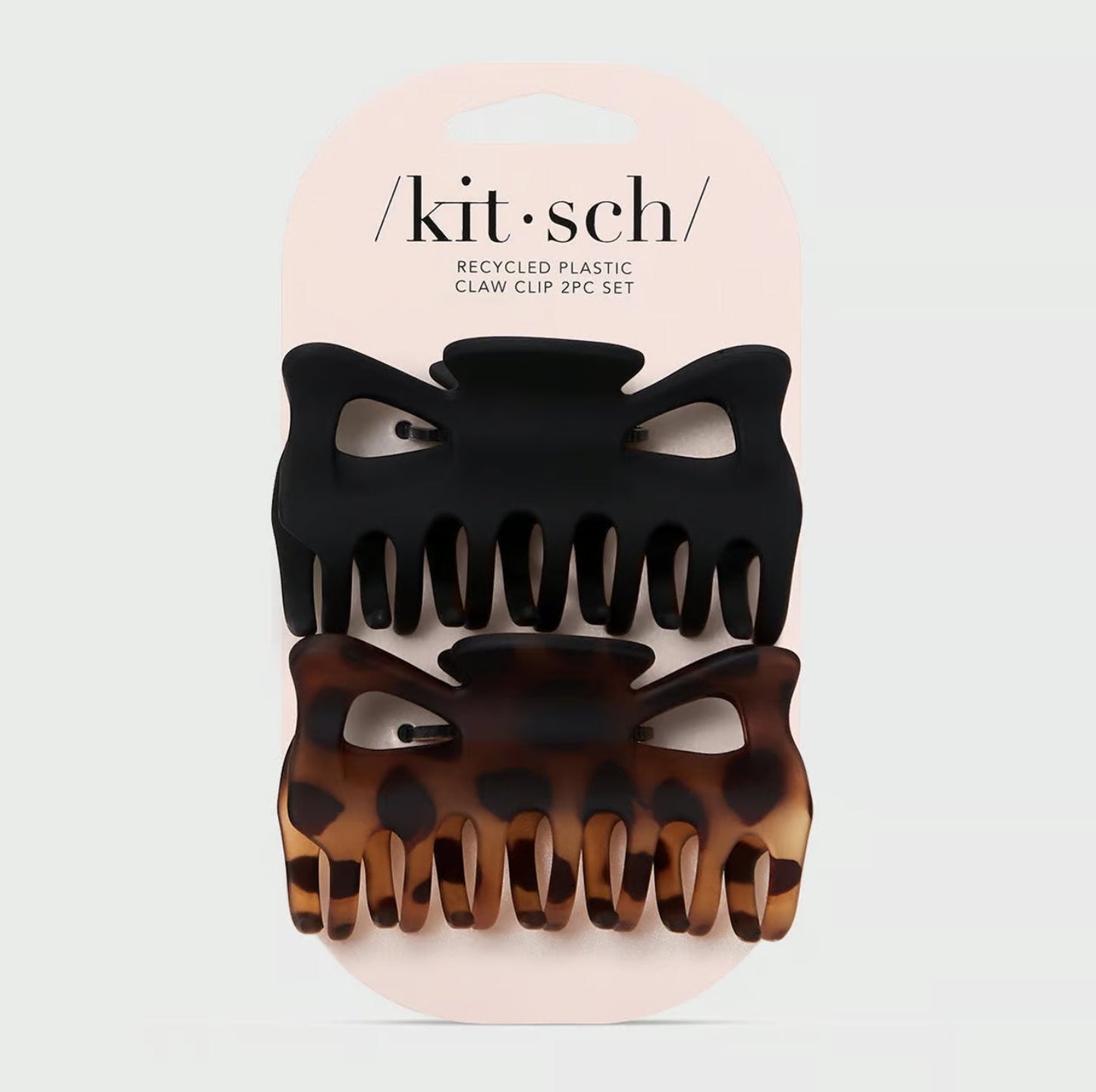 KITSCH - Eco-Friendly Large Claw Clip - Black