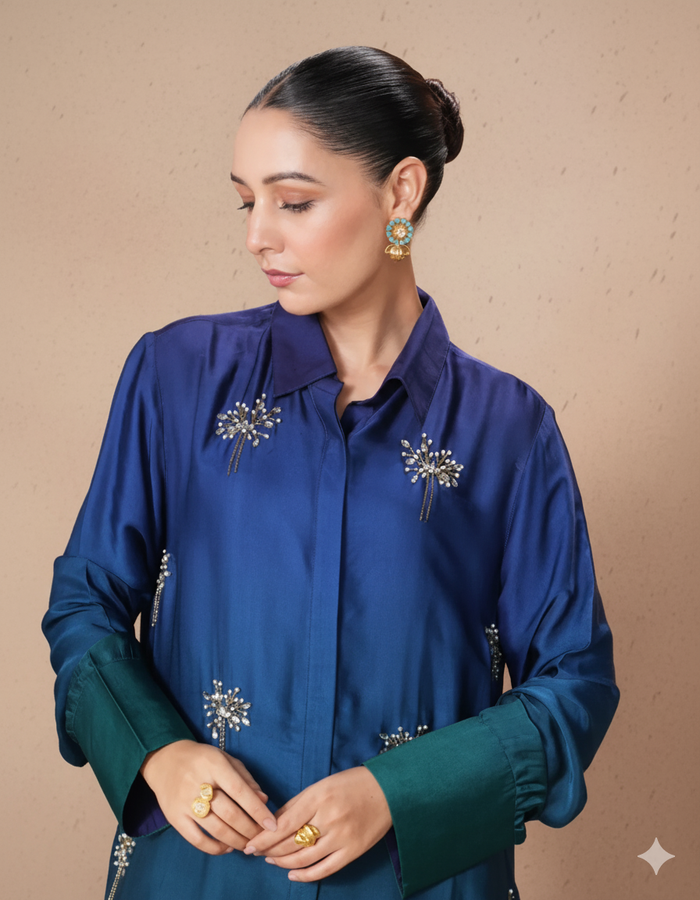 Blue Ombre Syngergy Shirt