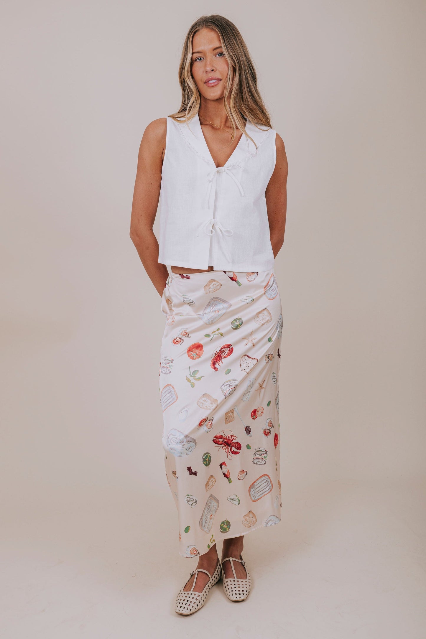 Coastal Picnic Skirt