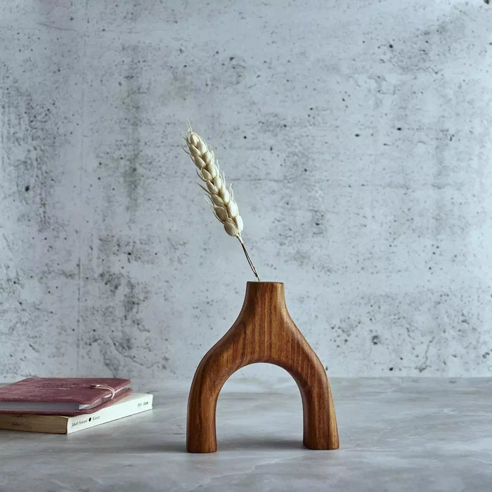 Eptal Wooden Vase