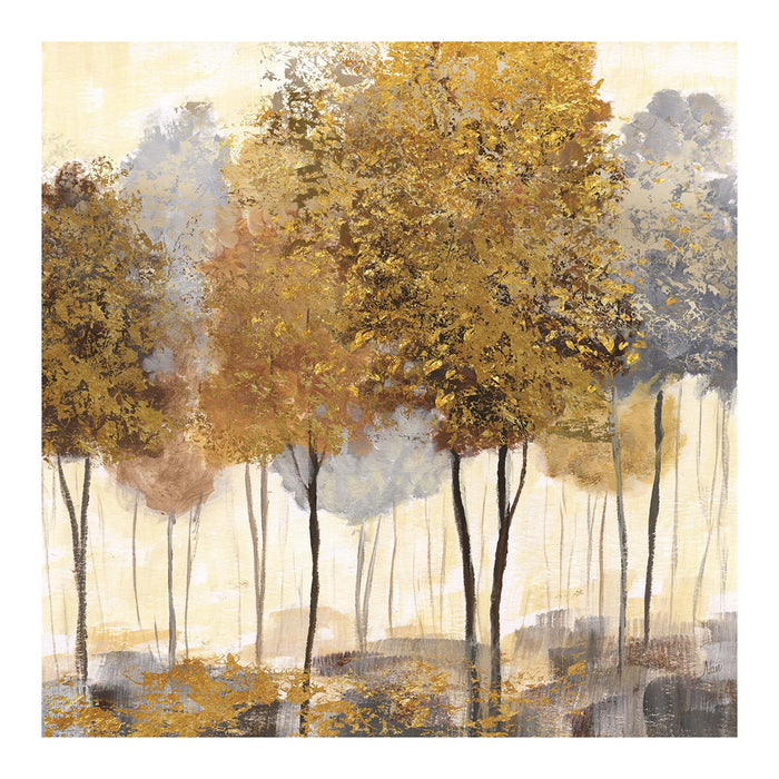 golden and gray trees from Classy Art LLC