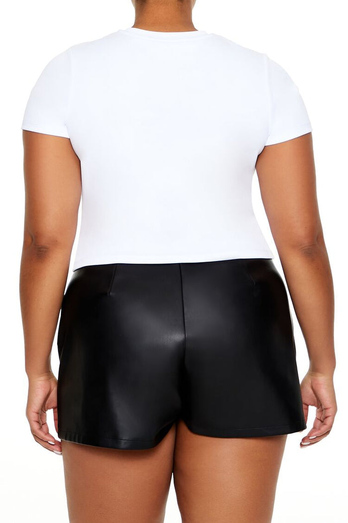 Plus Size Thinking About Puppies Tee
