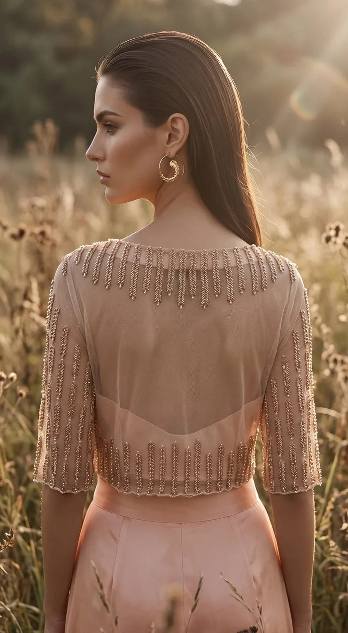 Rose Reverie Palazzo Set