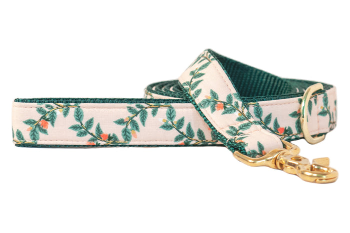 Rosy Vines Matching Leash - Crew LaLa