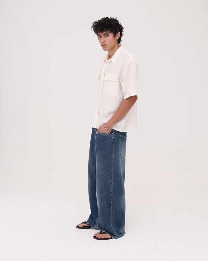 SS Woven Shirt - Off White