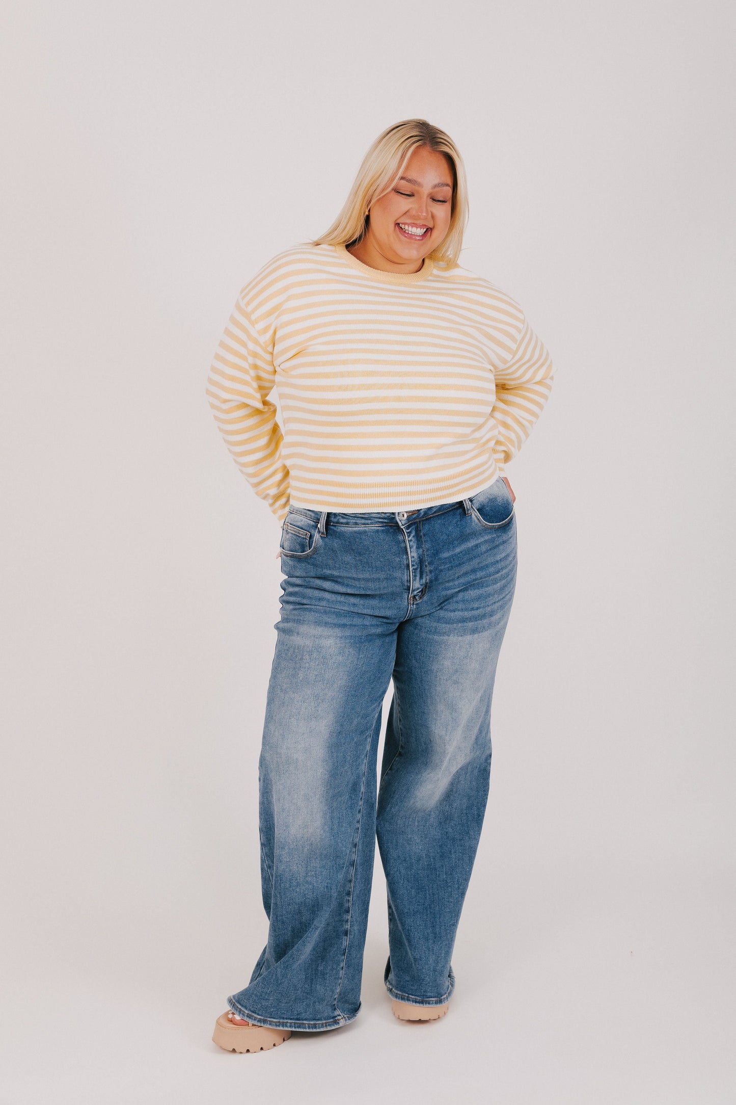 INCLUSIVE SIZING - Life Is A Highway Sweater
