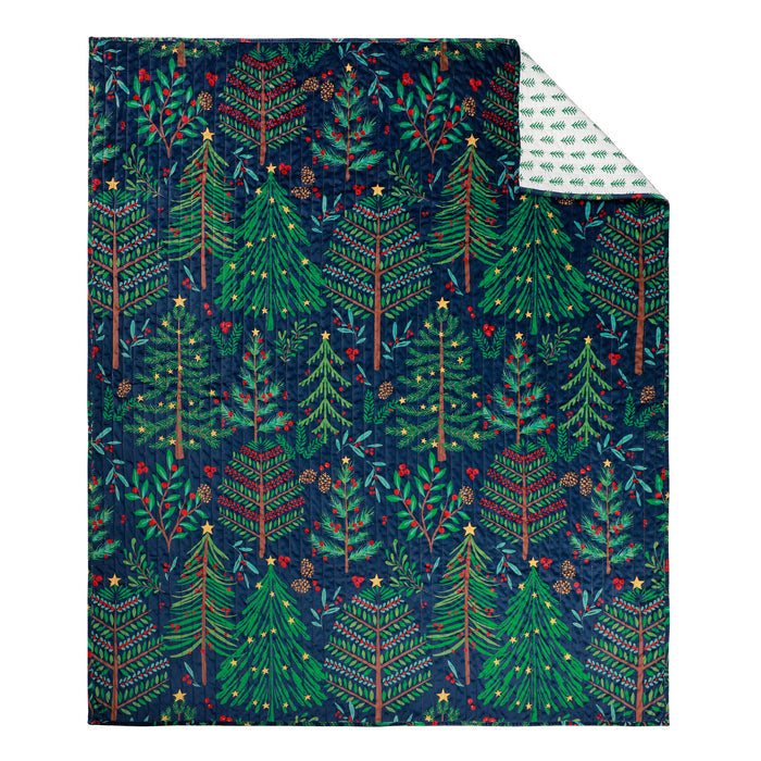 Levtex Home Woodsy Wonder Quilted Throw Throws