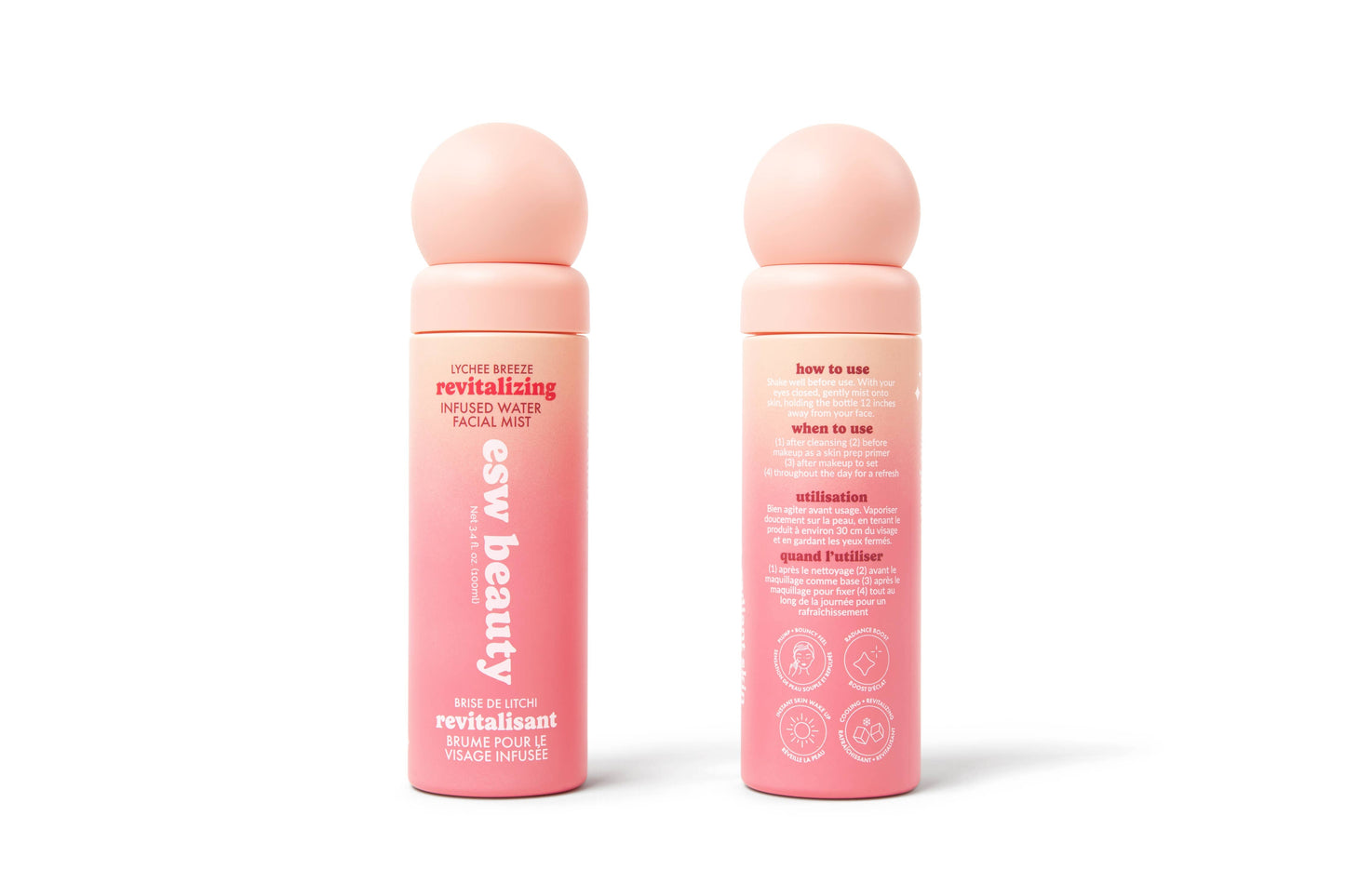 ESW BEAUTY - Lychee Breeze Revitalizing Infused Water Facial Mist