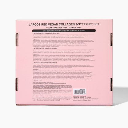 LAPCOS - Red Vegan Collagen 3-Step Set