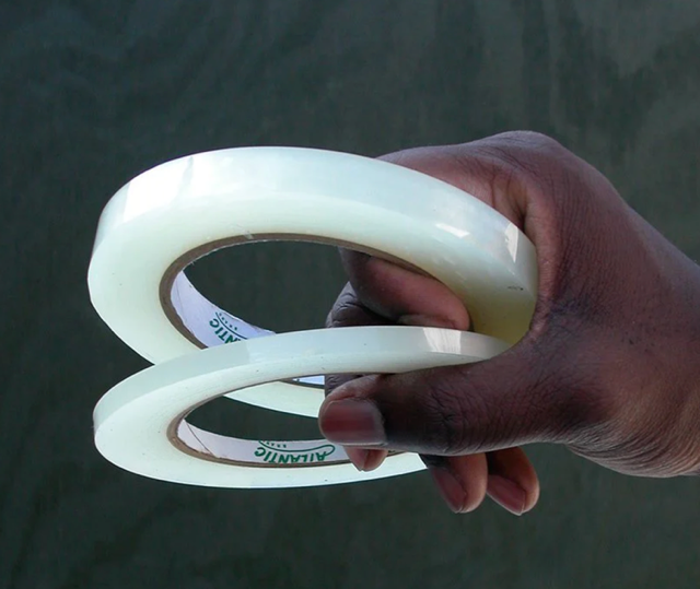 0.74'' 50 Yard Waterproof Clear Tape ( BJJD-1.9 Clear )