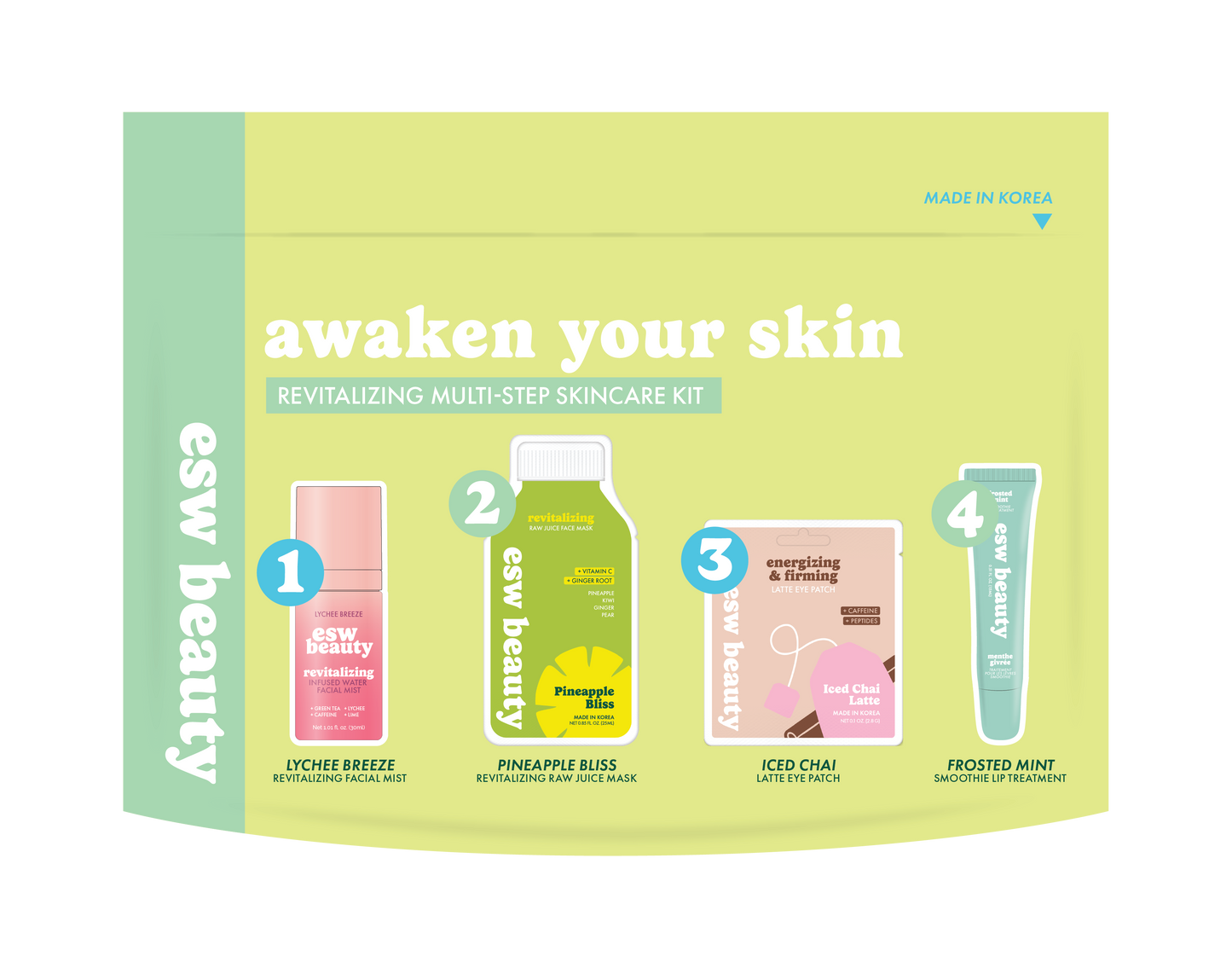 ESW BEAUTY - Awaken Your Skin Revitalizing  Multi-Step Skin Kit