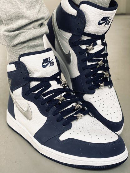 Flat Thin - BASICS Flat Thin Laces - Midnight Navy For AJ1 Midnight Navy CO.JP