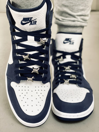 Flat Thin - BASICS Flat Thin Laces - Midnight Navy For AJ1 Midnight Navy CO.JP