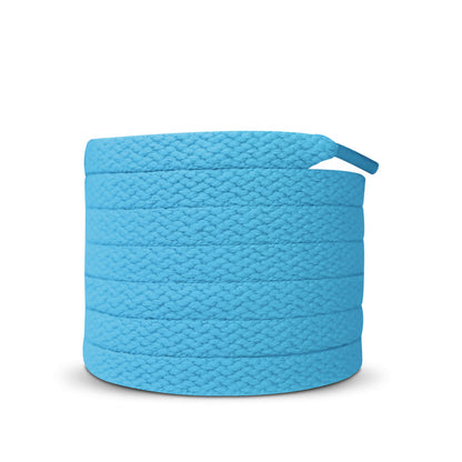 Jordan 1 Laces Basics Flat Thin - UNC Blue Laces