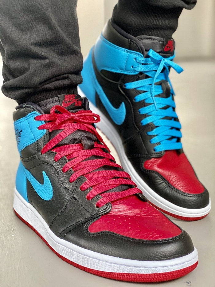 Flat Thin - Basics Flat Thin Laces - UNC Blue