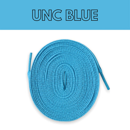 Flat Thin - Jordan 1 Laces Basics Flat Thin - UNC Blue