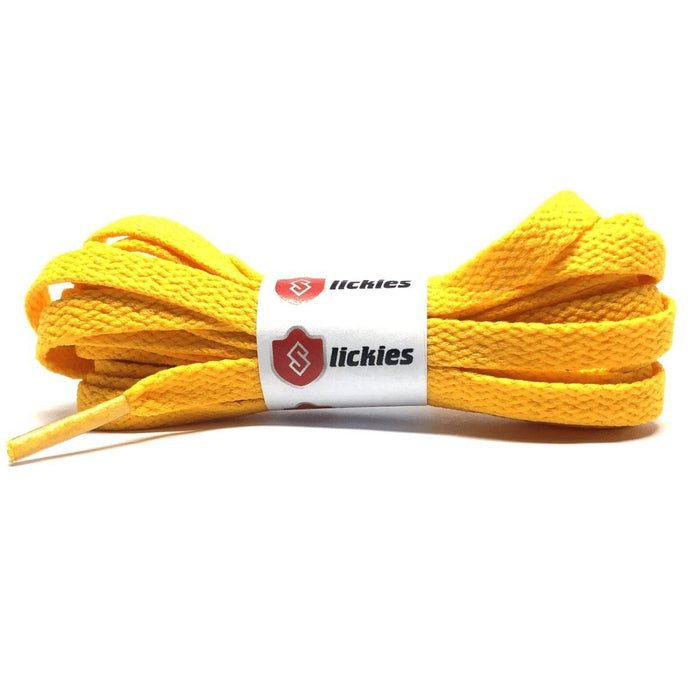 Flat Thin - Basics Flat Thin Laces - Union Yellow / University Gold