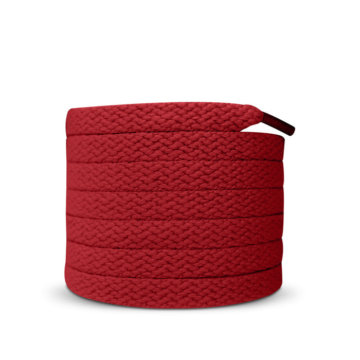 Jordan 1 Laces Basics Flat Thin - Varsity Red Laces
