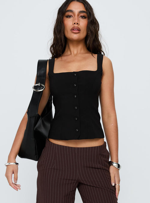 Zamie Top Black