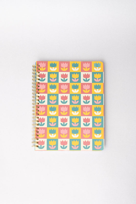 BANDO - Rough Draft Mini Notebook, Tulips