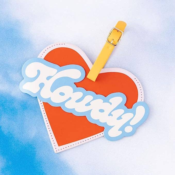 BANDO - Getaway Luggage Tag, Howdy!