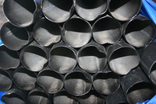 2-1/2" x .095 x 24' CR20 Commercial Black Pipe for Chain Link Fences