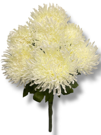 22'' New Mum Bush ( J7023-#7 Cream )