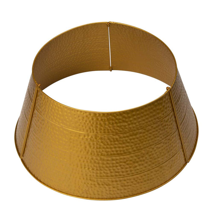 26"D Golden Hammer-harden Metal Tree Collar