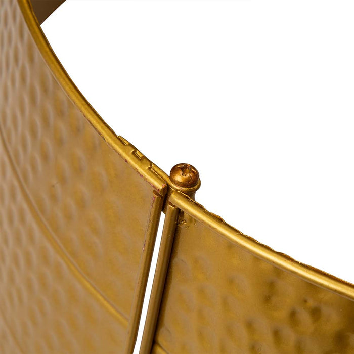 26"D Golden Hammer-harden Metal Tree Collar