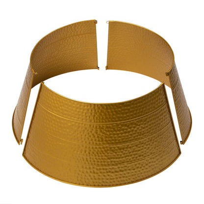 26"D Golden Hammer-harden Metal Tree Collar