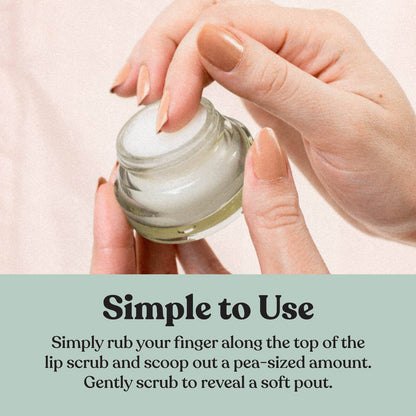 POPPY & POUT - Lip Scrub - Lemon Bloom