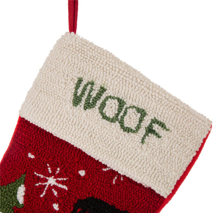 2PK Cat & Dog Design Hooked Stocking