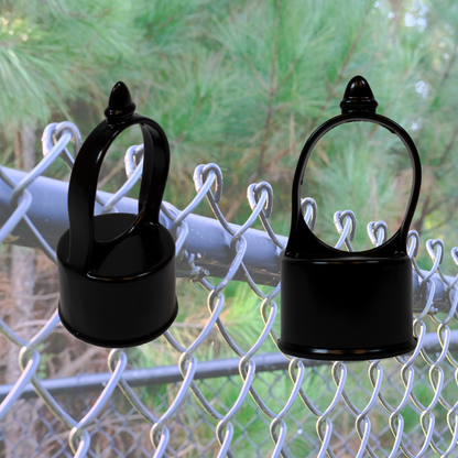 3" x 1-5/8" Black Steel Line Top