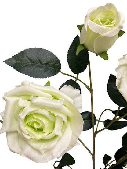 33'' Single Open Rose ( INT106-#21 Green )