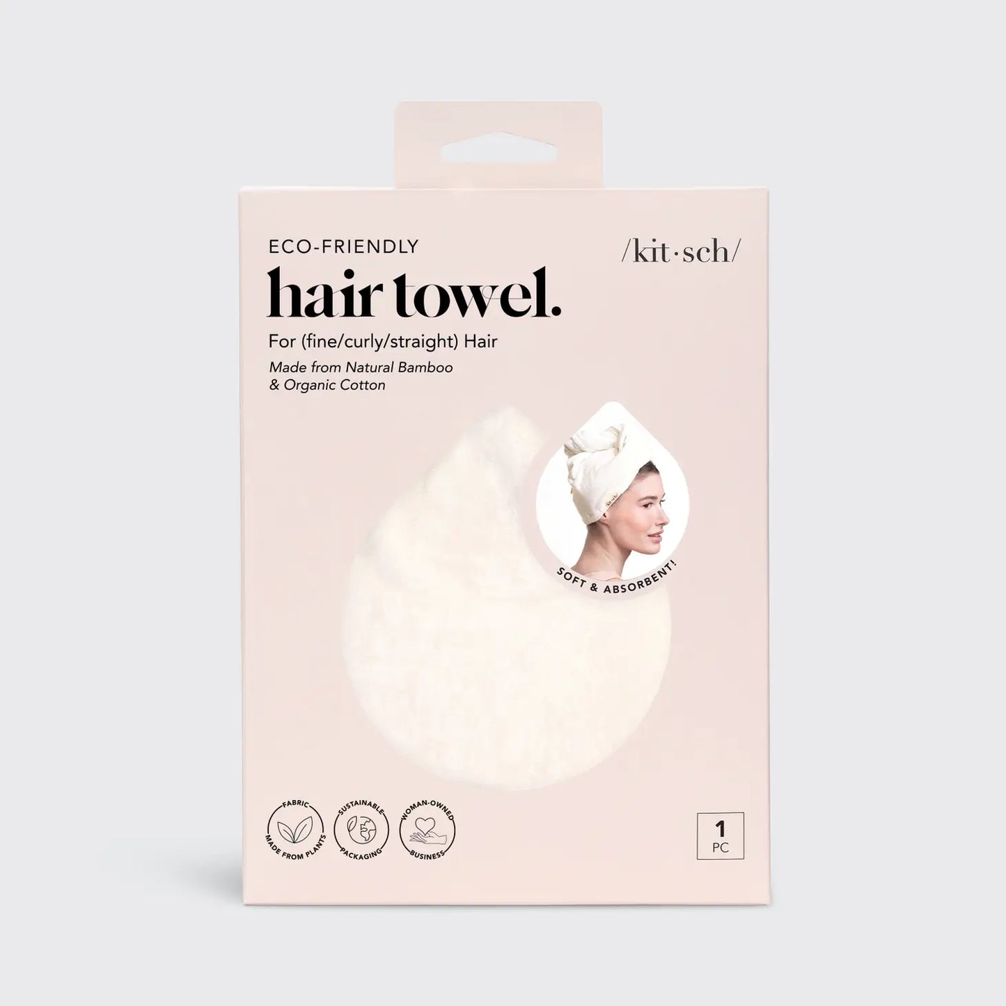 KITSCH - Quick Dry Hair Towel - 2 Colors!