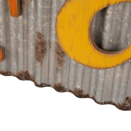 36"L Fall Metal Sign Hanging Decor