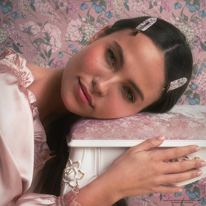 KITSCH - Bridgerton x Kitsch Creaseless Clips - Toile in Bloom