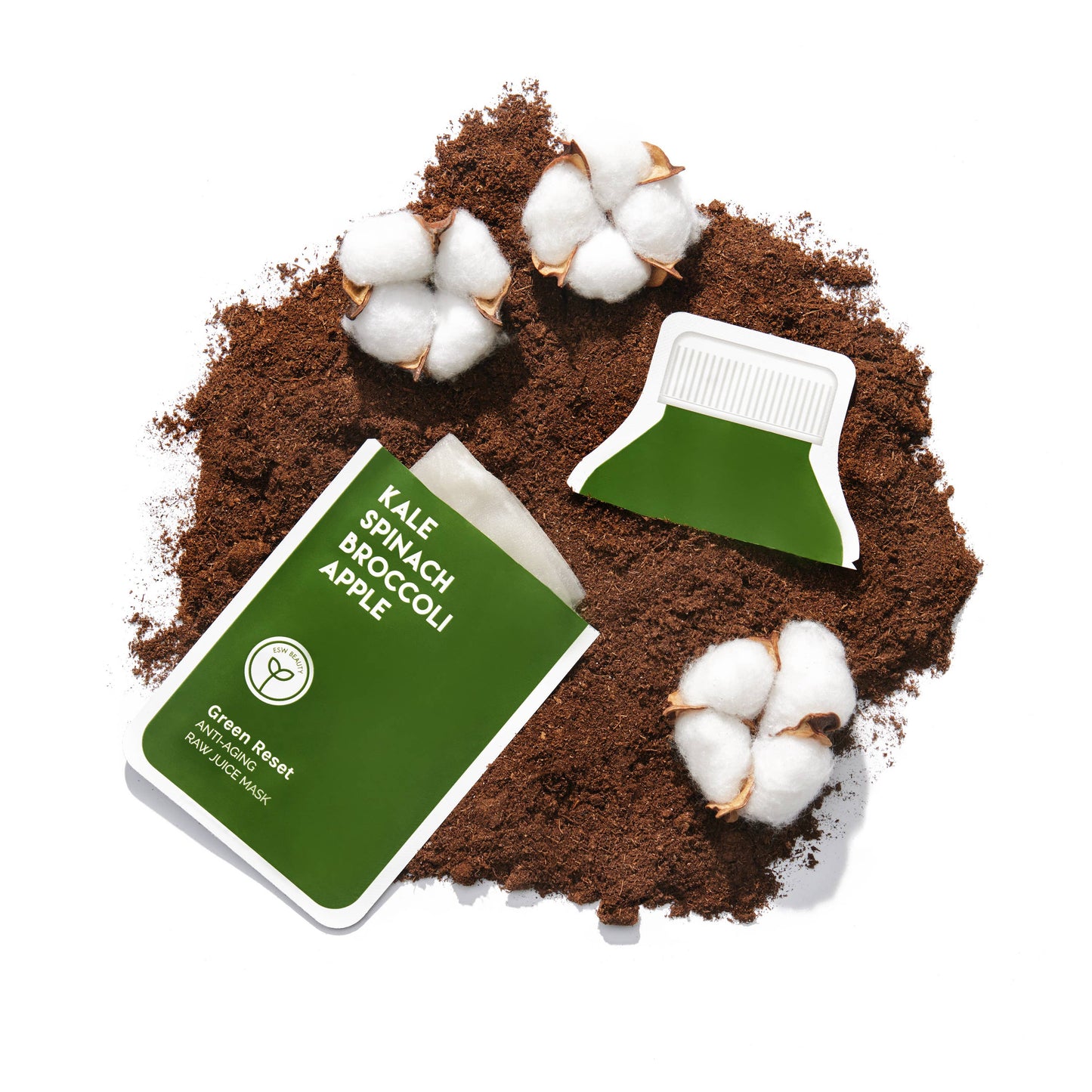 ESW BEAUTY - Green Reset Anti Aging Raw Juice Sheet Mask