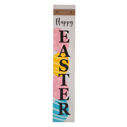 42"H Wooden "HAPPY EASTER" Porch Sign