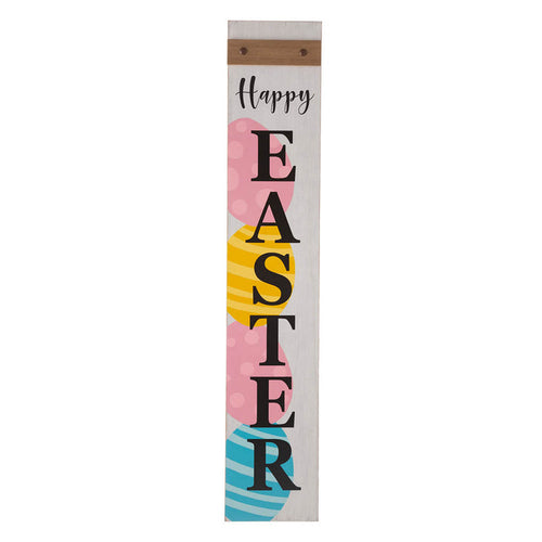 42"H Wooden "HAPPY EASTER" Porch Sign