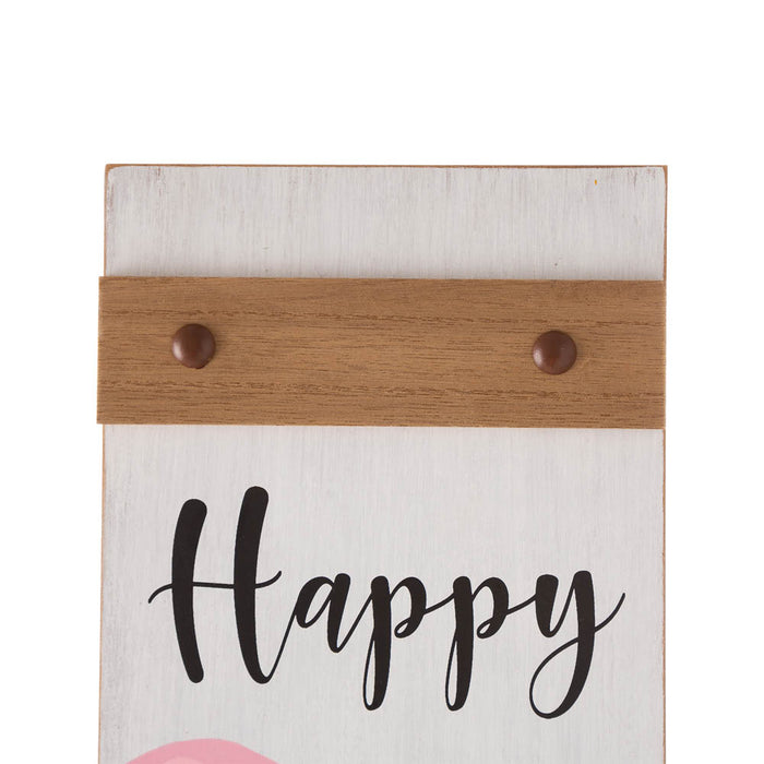 42"H Wooden "HAPPY EASTER" Porch Sign