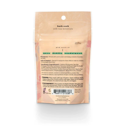 ILLUME - Bath Soak With Rose Botanicals - Blood Orange Dahlia