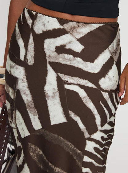 Rowana Maxi Skirt Multi