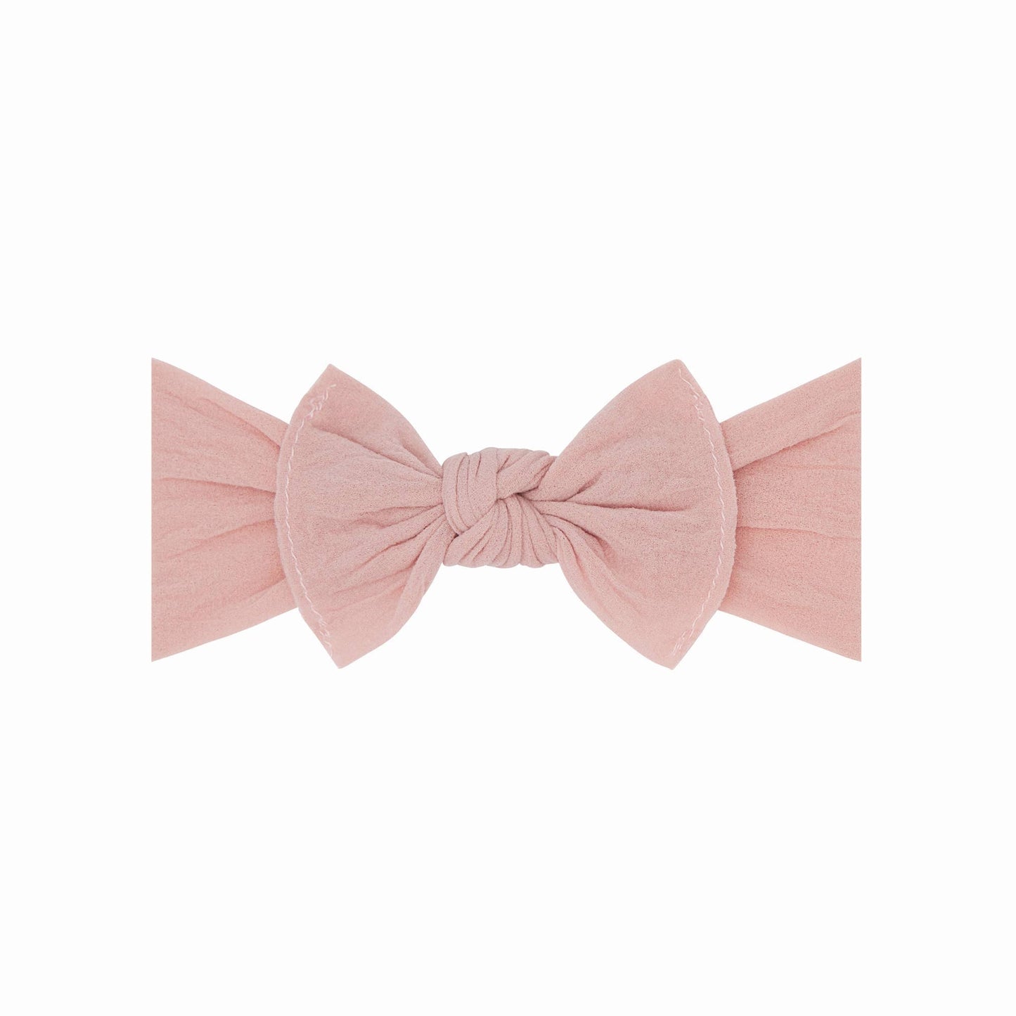 BABY BLING - Itty Bitty Knot Small Soft Nylon Bow Headband