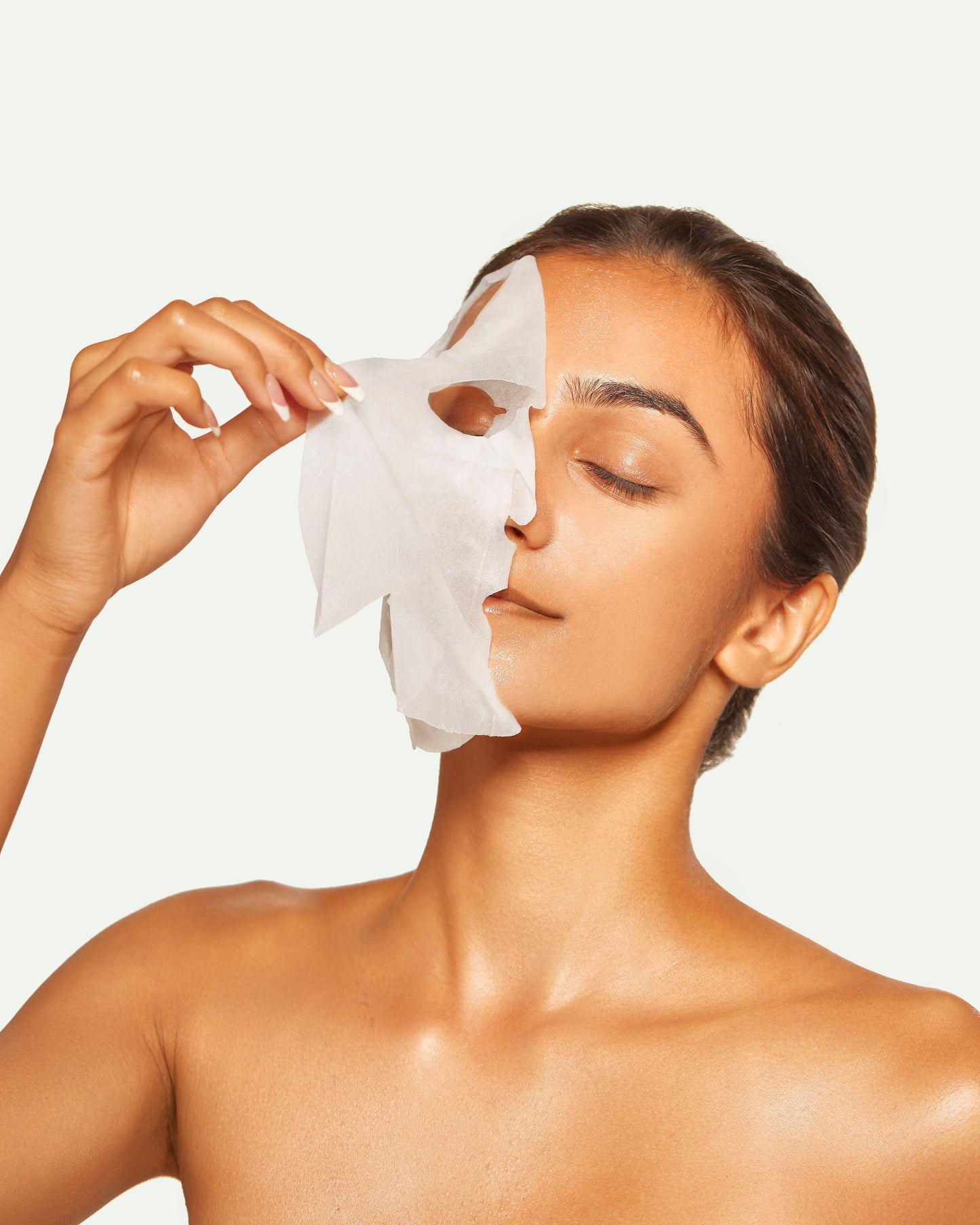ESW BEAUTY - Matcha Almond Milk Radiance Plant-Based Milk Sheet Mask