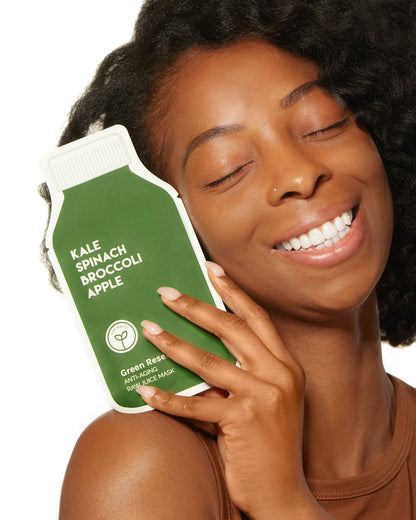 ESW BEAUTY - Green Reset Anti Aging Raw Juice Sheet Mask