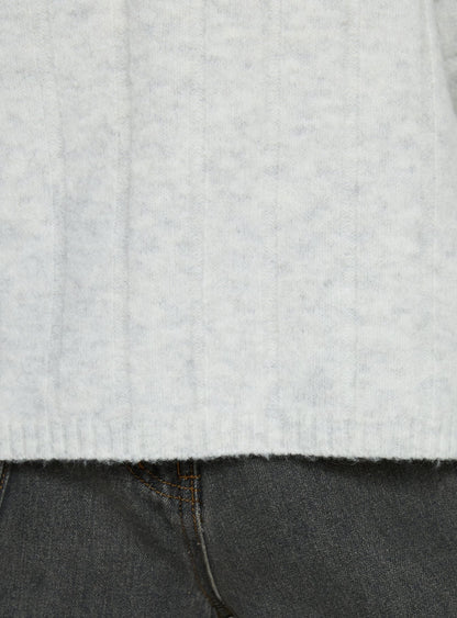 Main Thing Knit Sweater Grey Marle